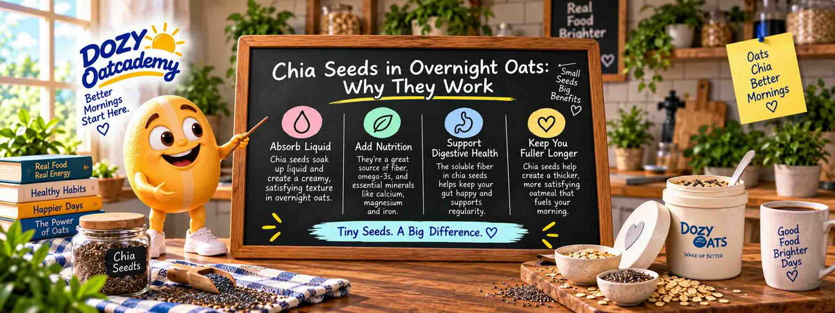 Chia Seeds in Overnight Oats: Why They Work