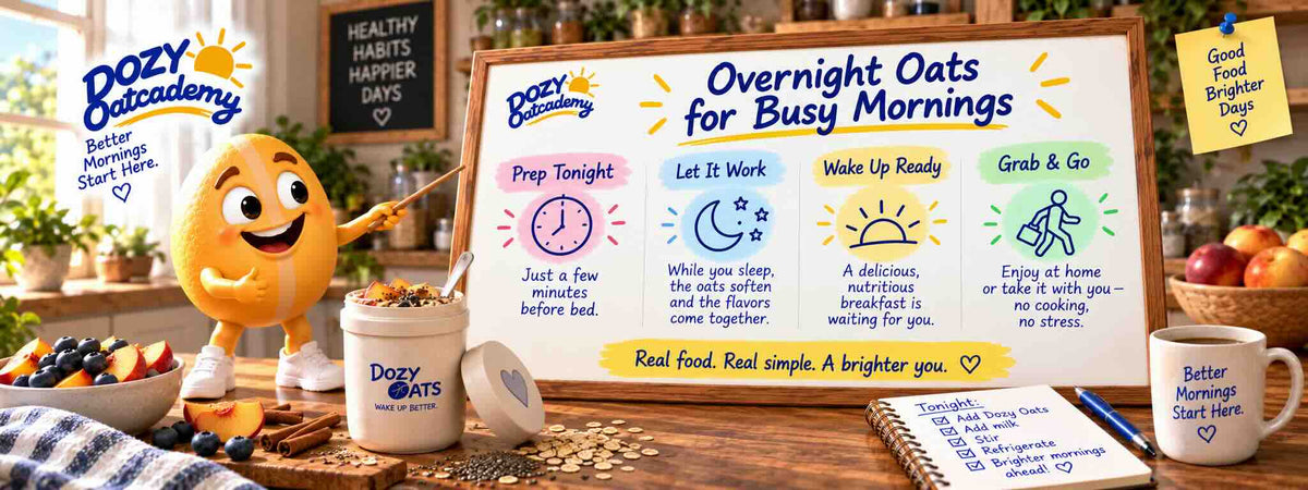Overnight Oats for Busy Mornings