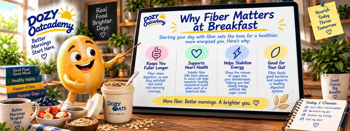 Why Fiber Matters at Breakfast