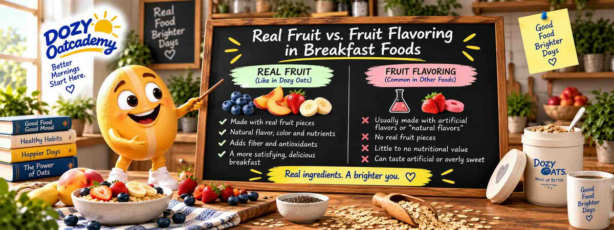 Real Fruit vs. Fruit Flavoring in Breakfast Foods