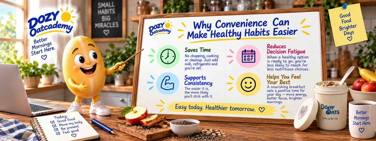 Why Convenience Can Make Healthy Habits Easier
