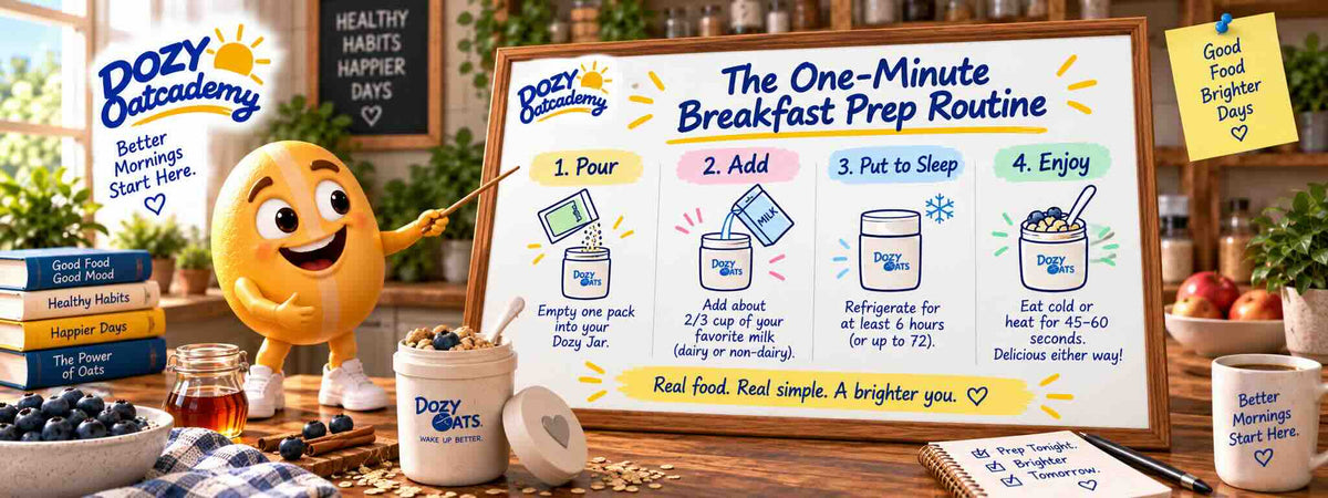 The One-Minute Breakfast Prep Routine