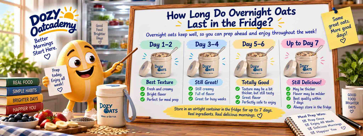 How Long Do Overnight Oats Last in the Fridge?