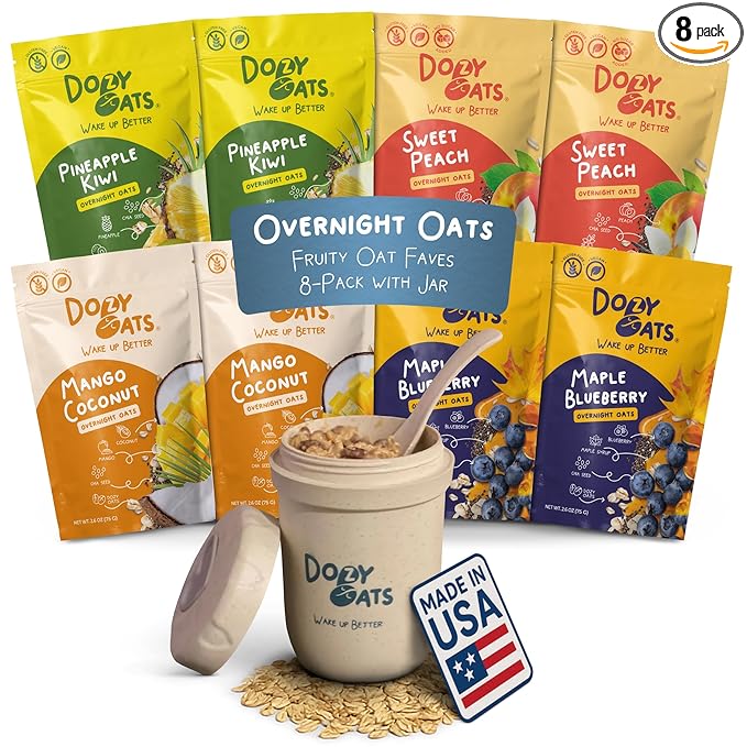 Fruity Faves Overnight Oats Variety Packs - Retail