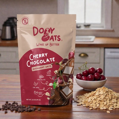 Cherry Chocolate Overnight Oats – Dozy Oats