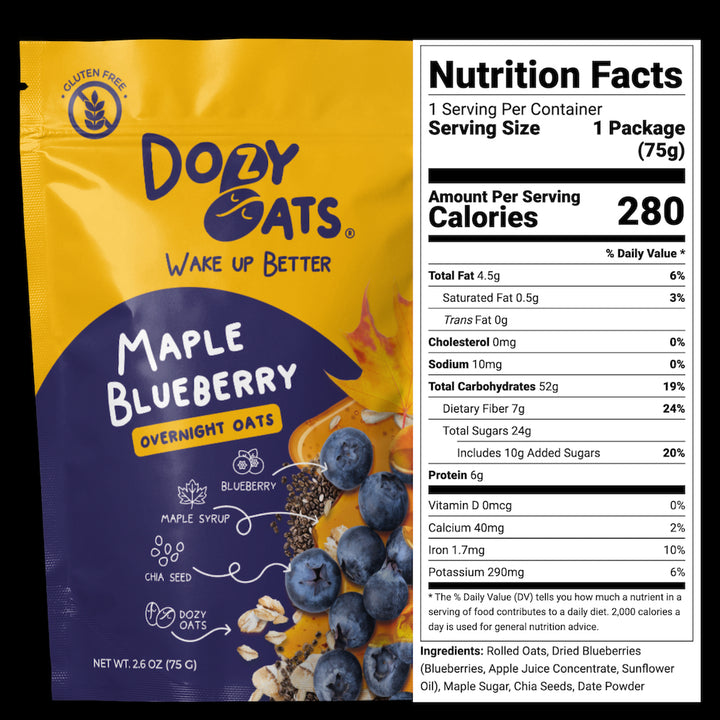 Fruity Faves Overnight Oats Variety Packs - Retail