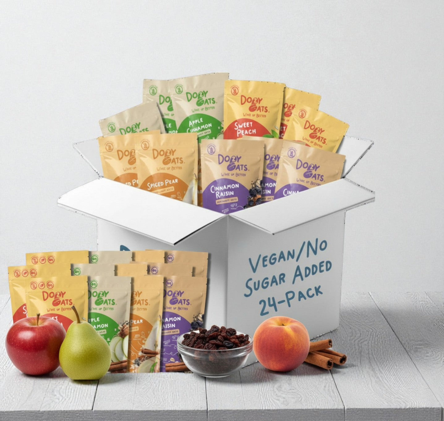Vegan No Added Sugar Variety Packs